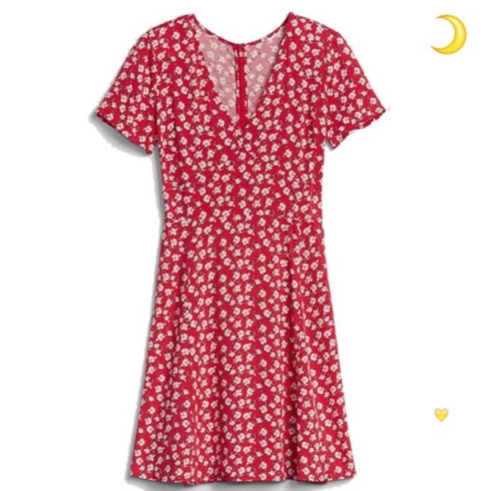 Floral Gap Fit & Flare Dress